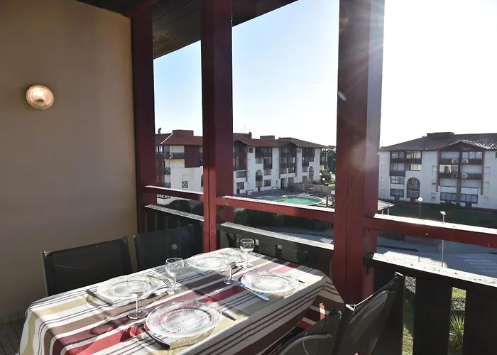 Point D'or B - Hossegor Agreable En Duplex Situe Dans Avec Piscine En Bord De Apartmán